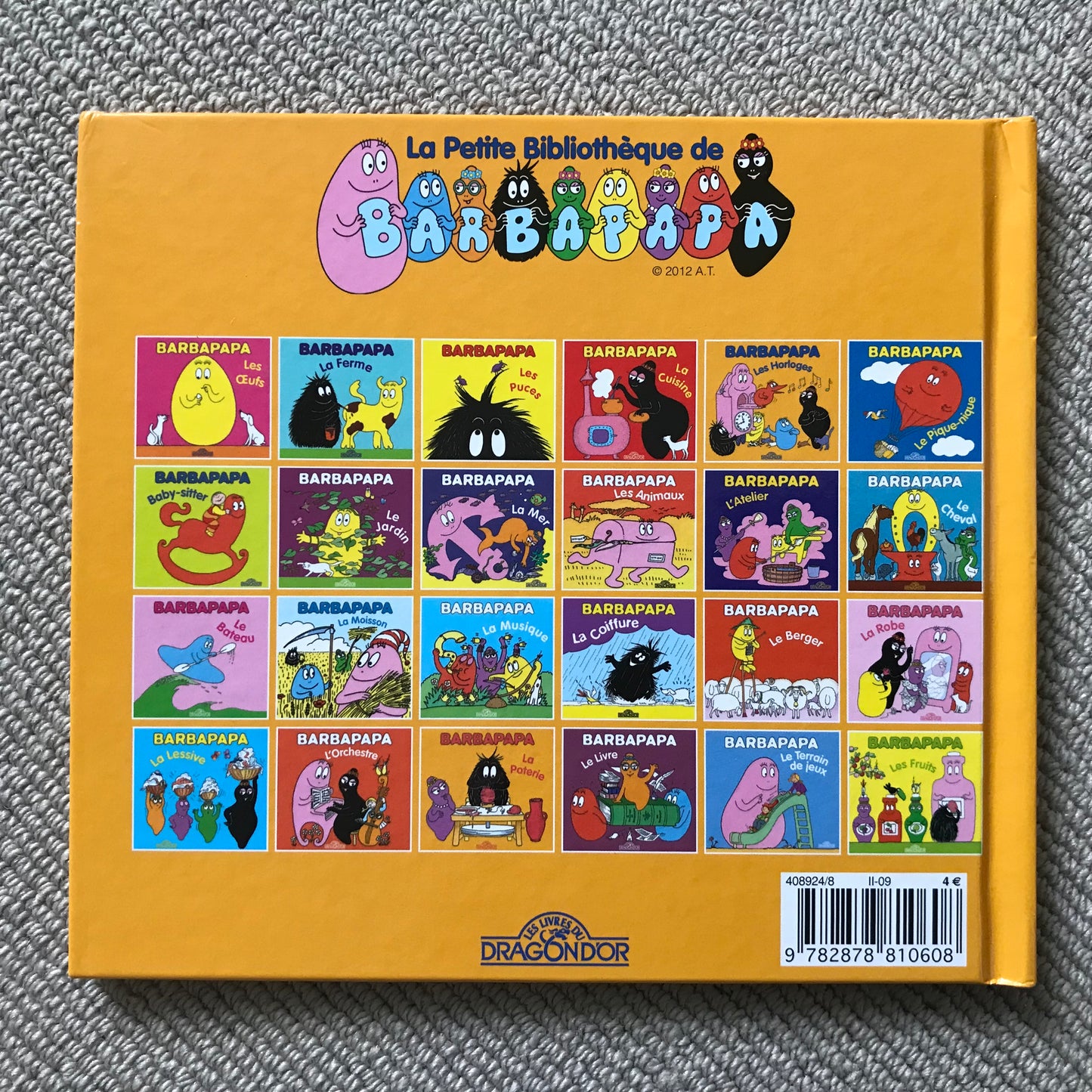 Barbapapa, les horloges - A. Tison & T. Taylor