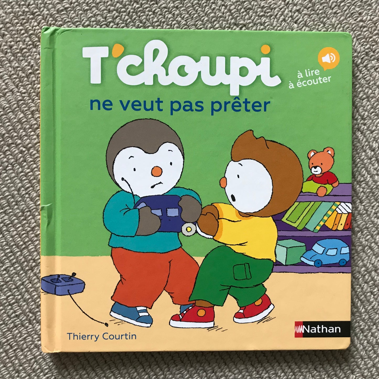 T’choupi ne veut pas prêter - Courtin, Thierry