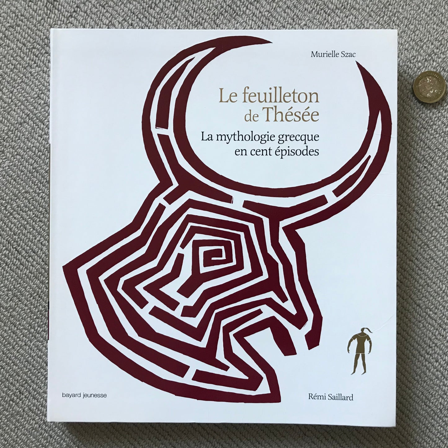 Le feuilleton de Thésée, la mythologie grecque en cent épisodes - M. Szac