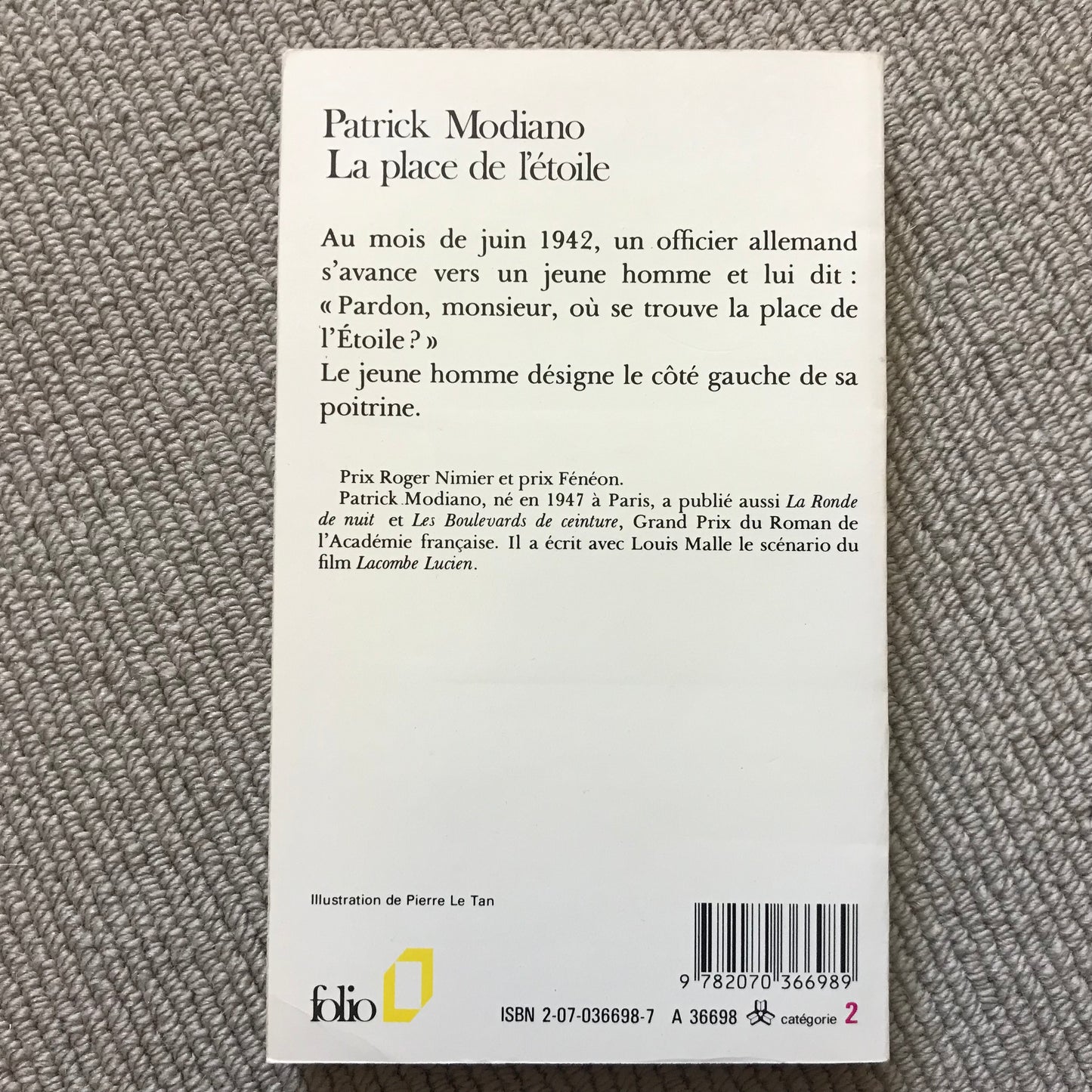 Modiano, Patrick - La place de l’étoile