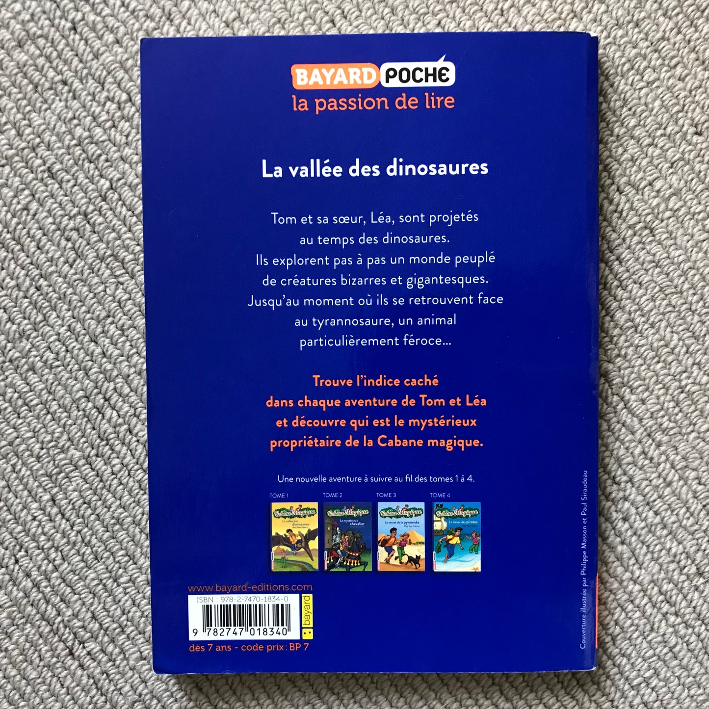 La cabane magique 01: La vallée des dinosaures - Mary Pope Osborne