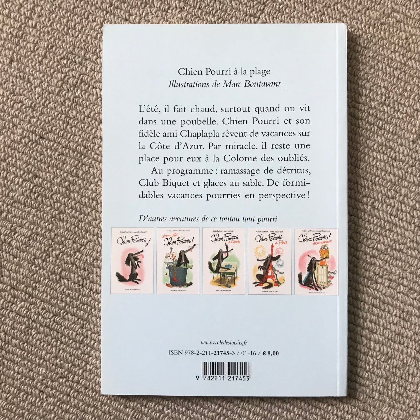 Chien Pourri à la plage - C. Gutman & M. Boutavant