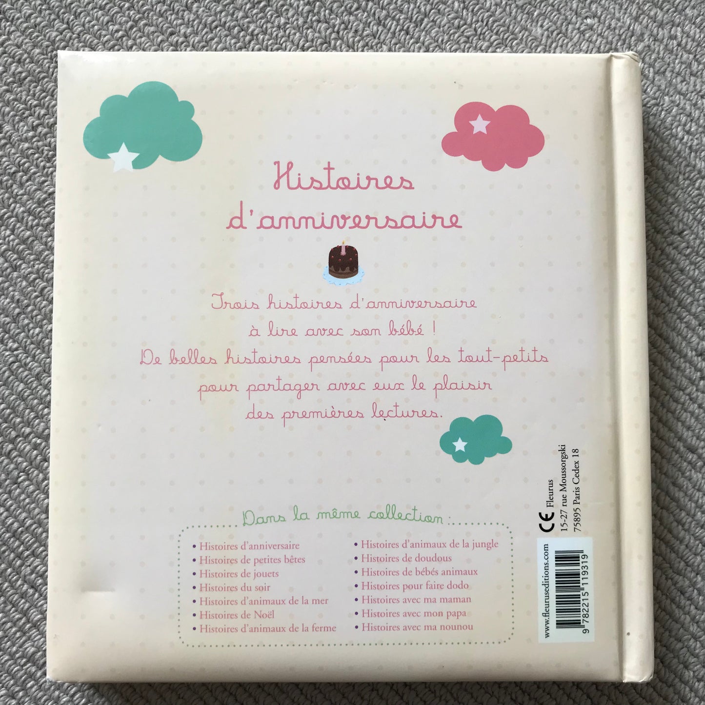 Histoires d’anniversaire (pour les bébés)