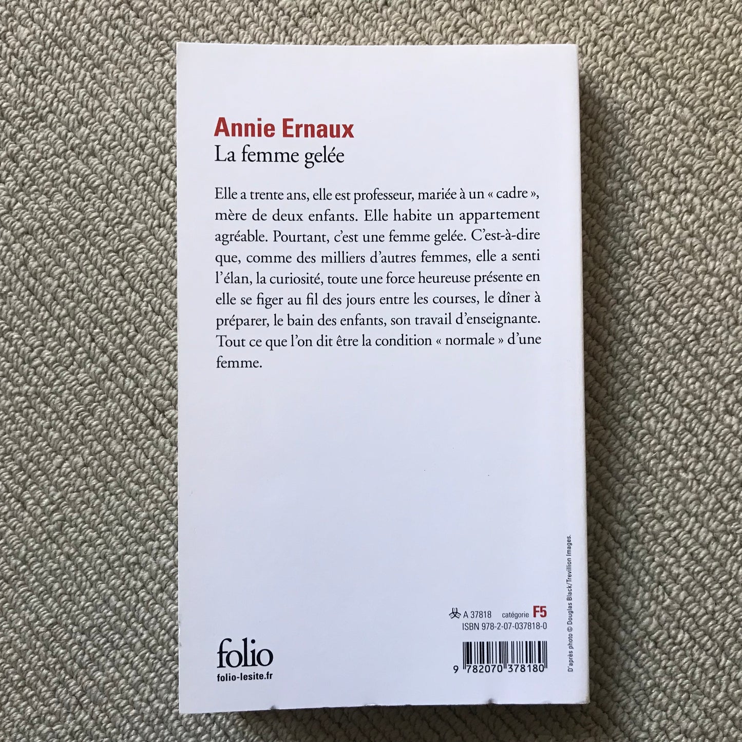 Ernaux, Annie - La femme gelée
