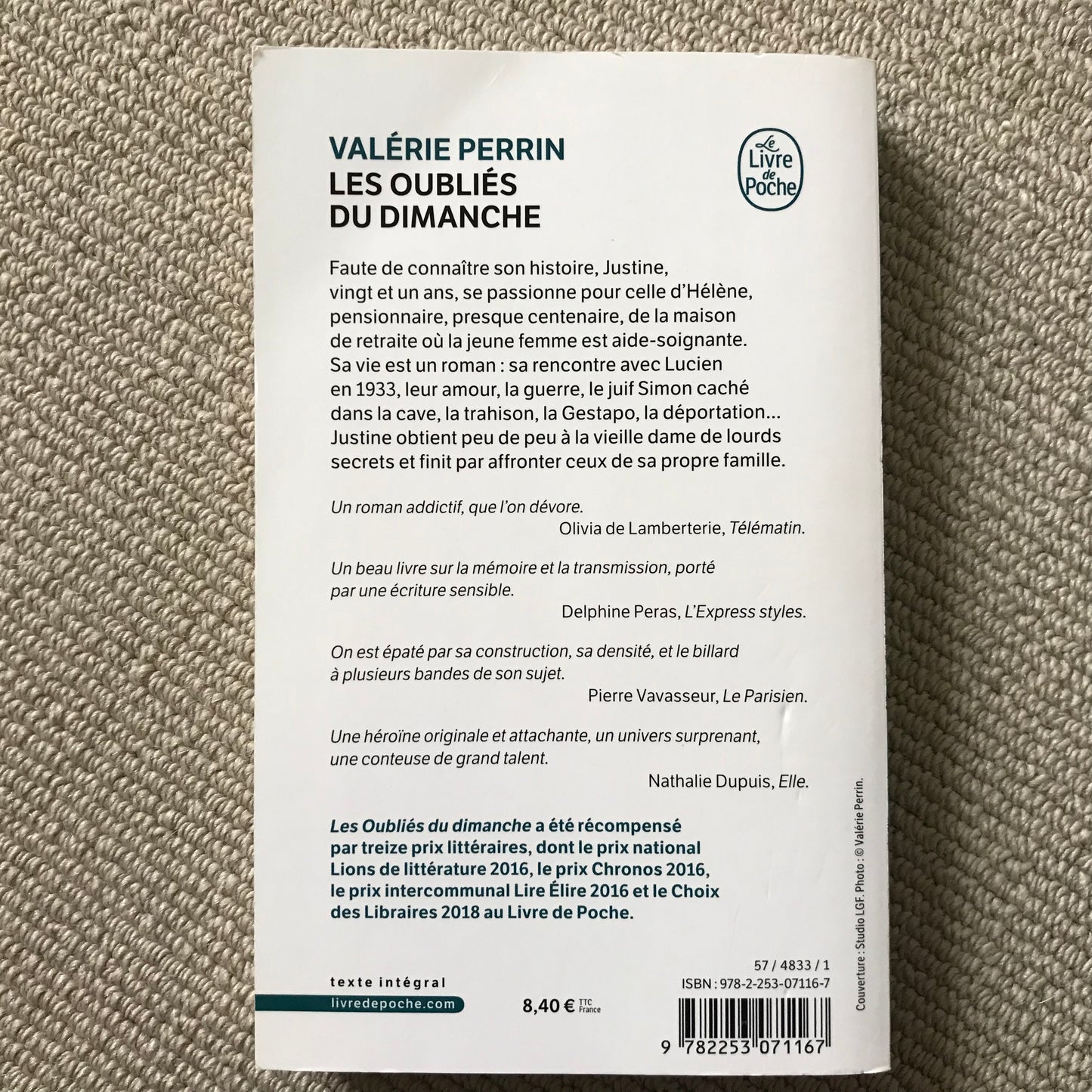 Perrin, Valérie - Les oubliés du dimanche
