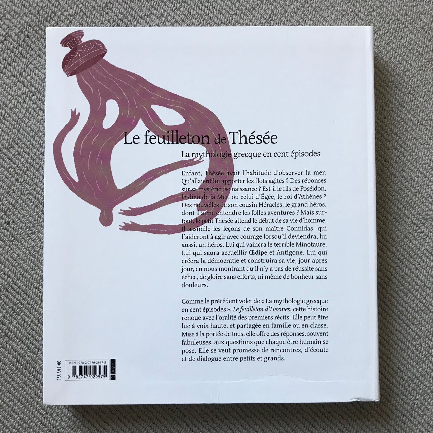 Le feuilleton de Thésée, la mythologie grecque en cent épisodes - M. Szac