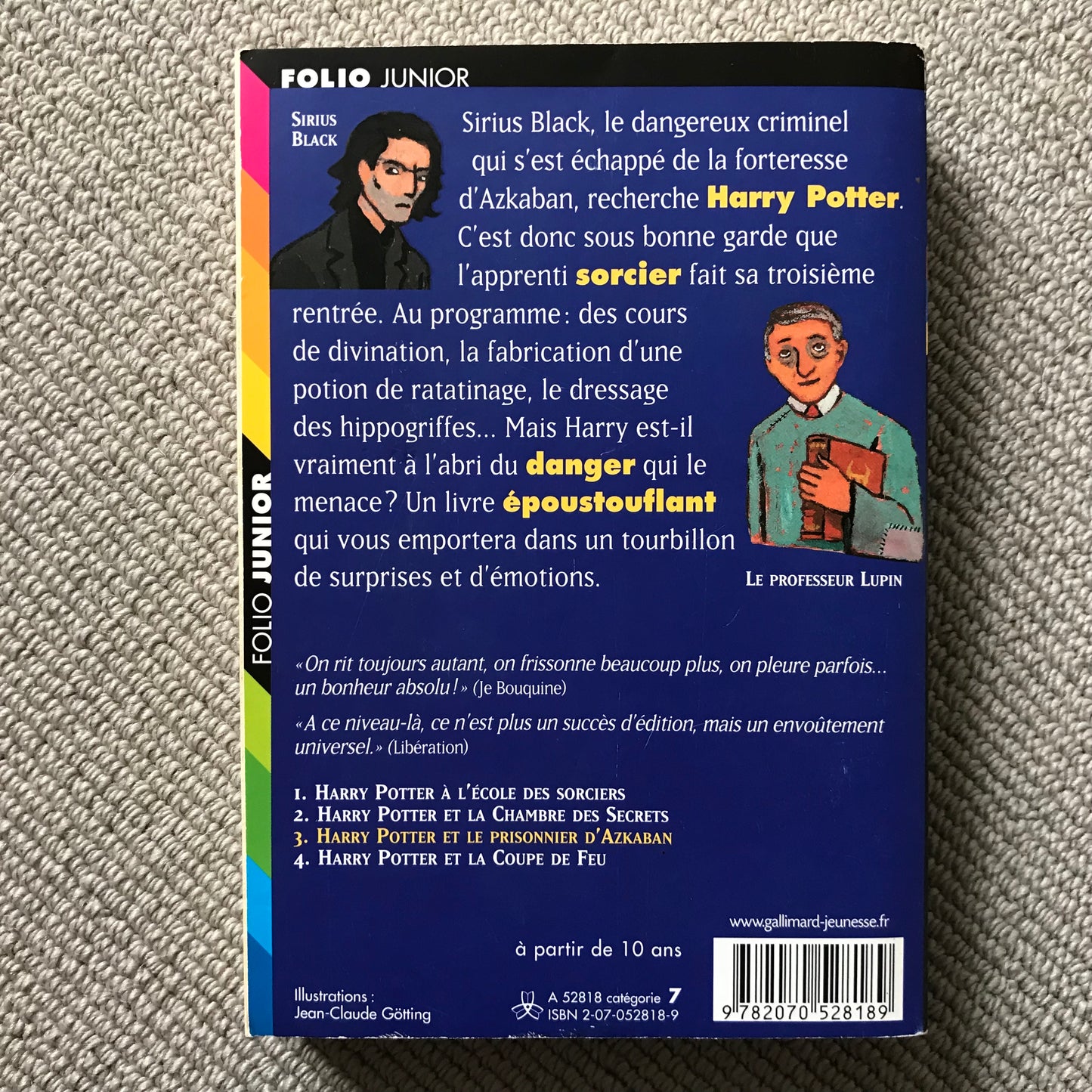 Rowling, J.K. - Harry Potter T03: et le prisonnier d’Azkaban