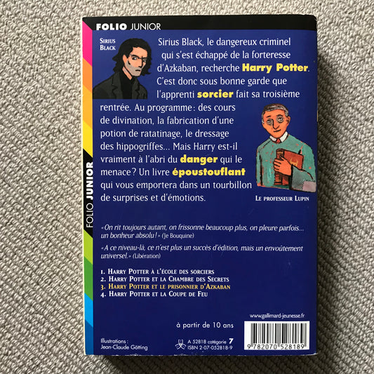 Rowling, J.K. - Harry Potter T03: et le prisonnier d’Azkaban