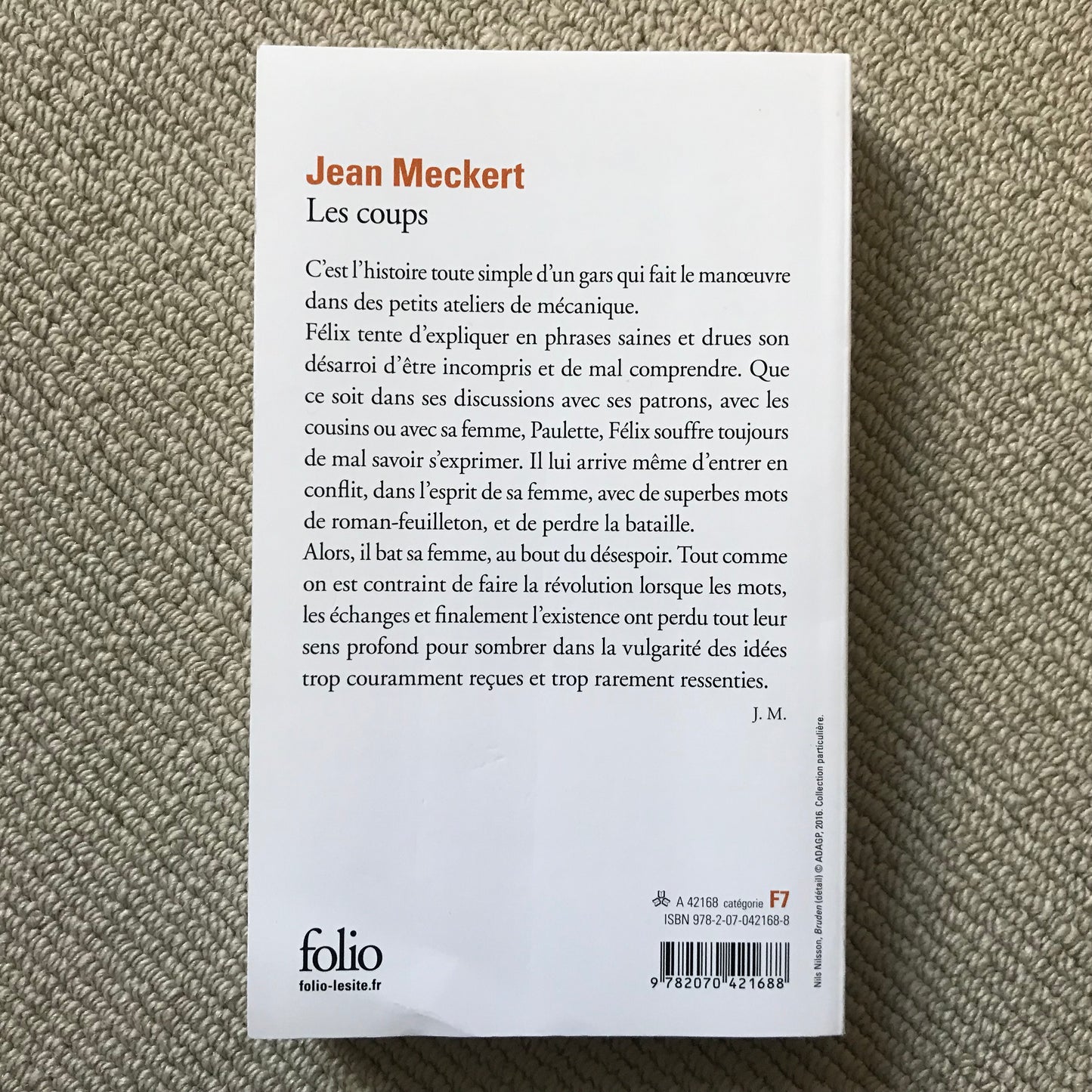 Meckert, Jean - Les coups
