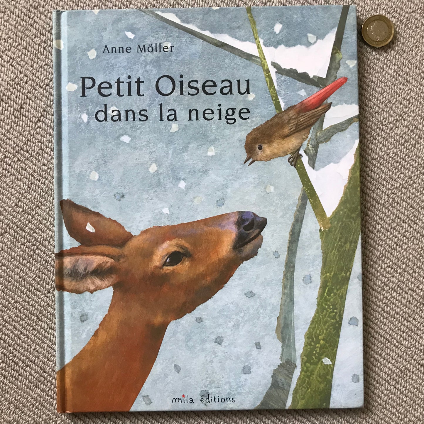 Petit oiseau dans la neige - Anne Möller