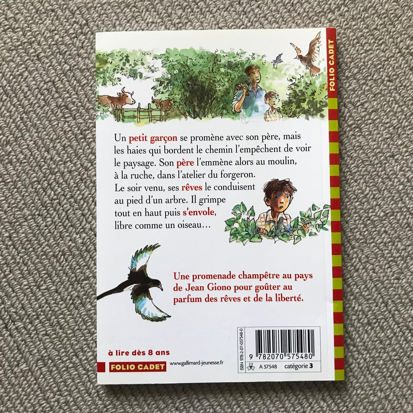 Le petit garçon qui avait envie d’espace - J. Giono & F. Place