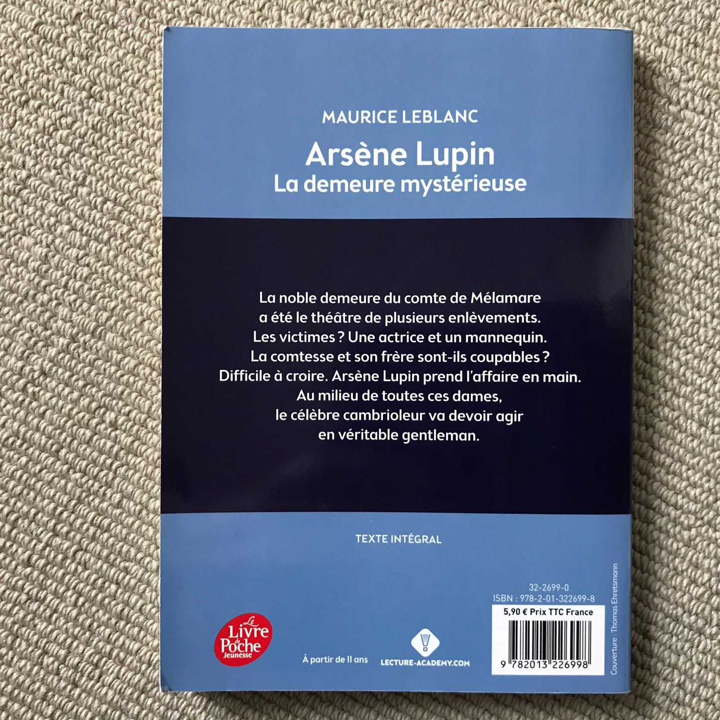 Leblanc, Maurice - Arsène Lupin : la demeure mystérieuse