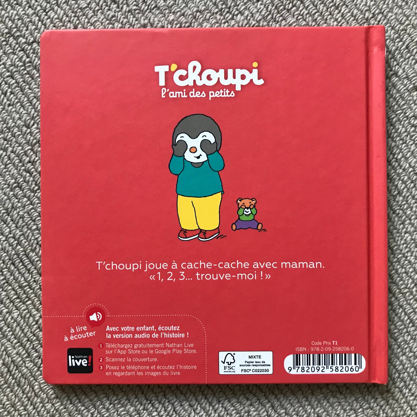T’choupi joue à cache-cache - Courtin, Thierry