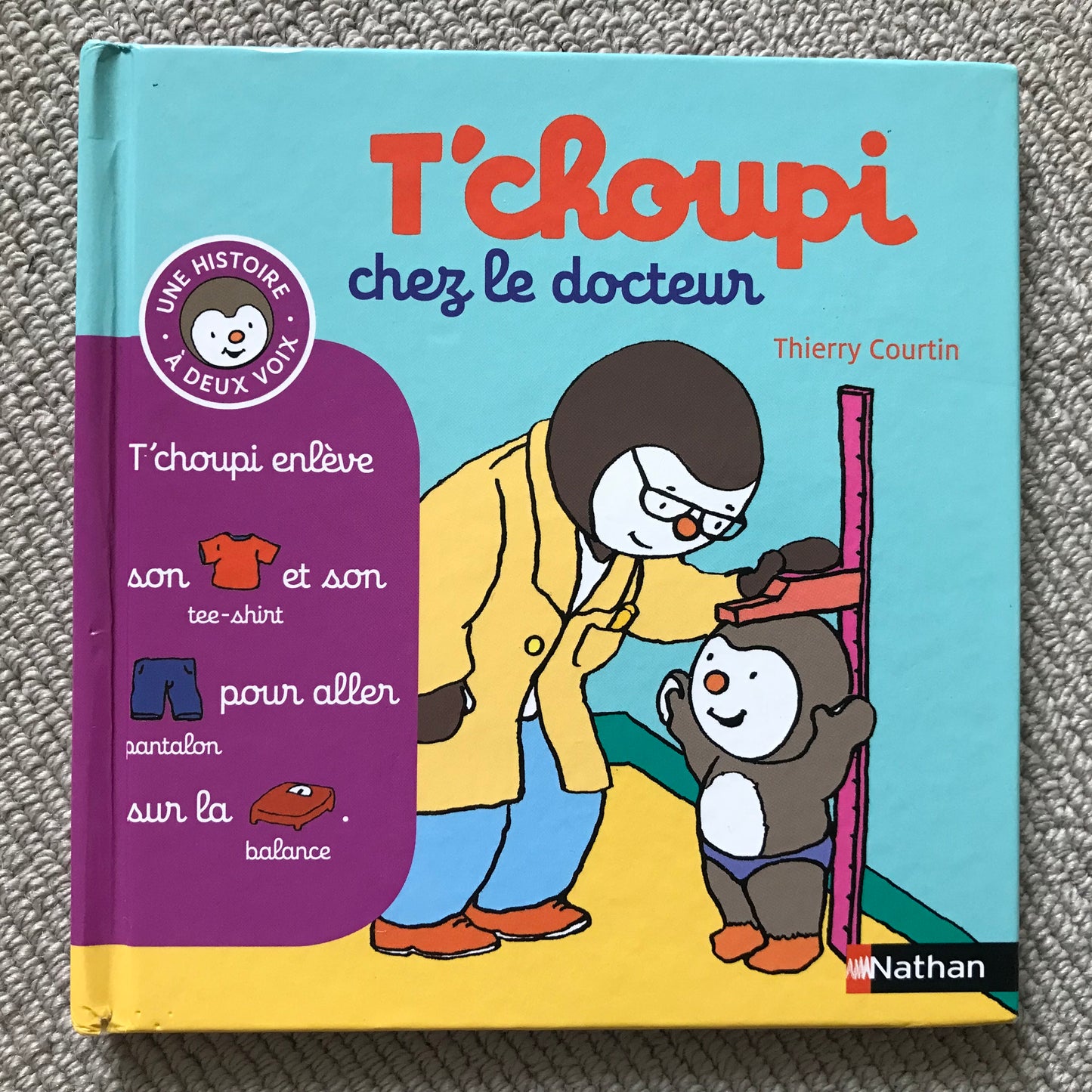 T’choupi chez le docteur - Courtin, Thierry