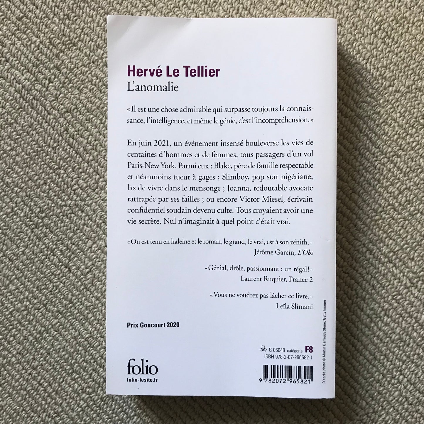 Tellier le, Hervé - L’anomalie