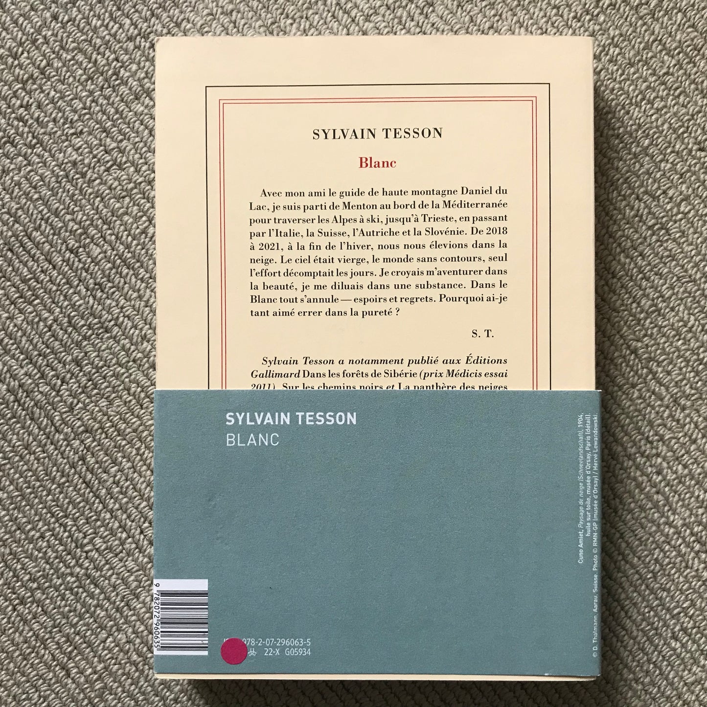 Tesson, Sylvain - Blanc