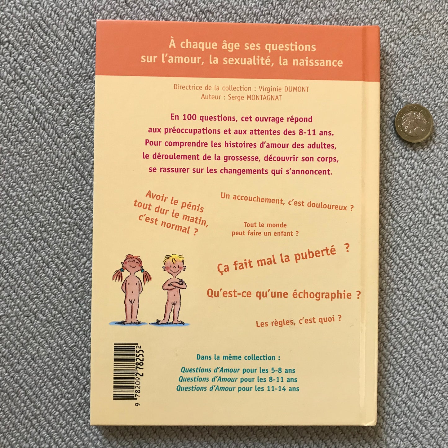 Questions d’amour (8-11 ans) - V. Dumont & S. Montagnat