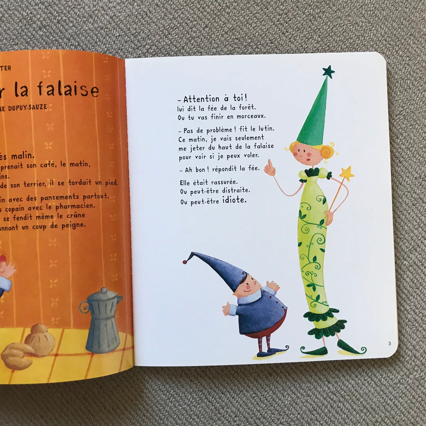 Le lutin sur la falaise - C. Oster & M. Dupuy-Sauze