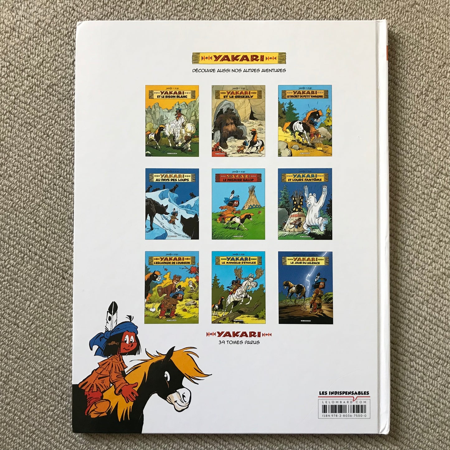 Yakari at les Appaloosas - Derib & Job