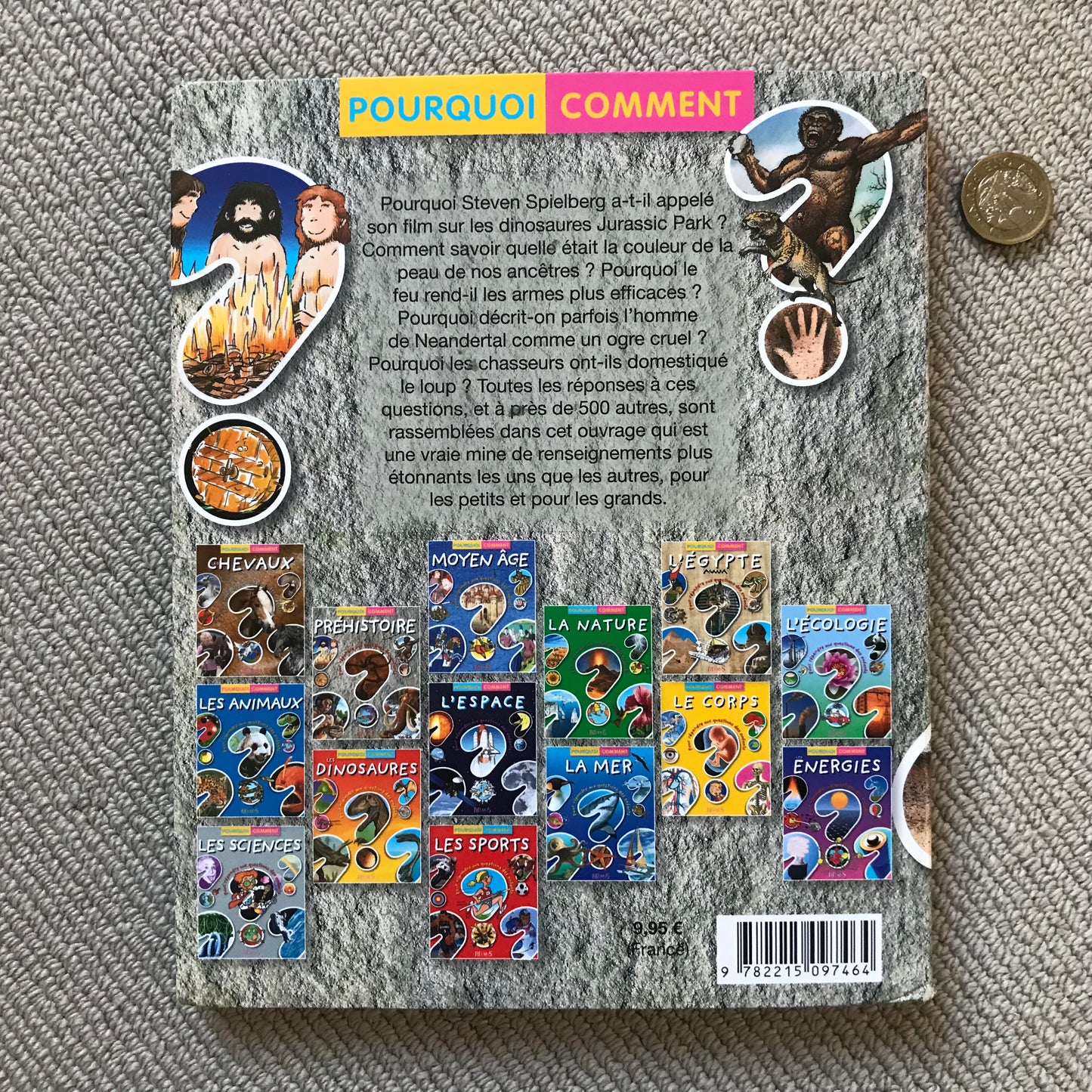 Préhistoire, pour répondre aux questions des enfants