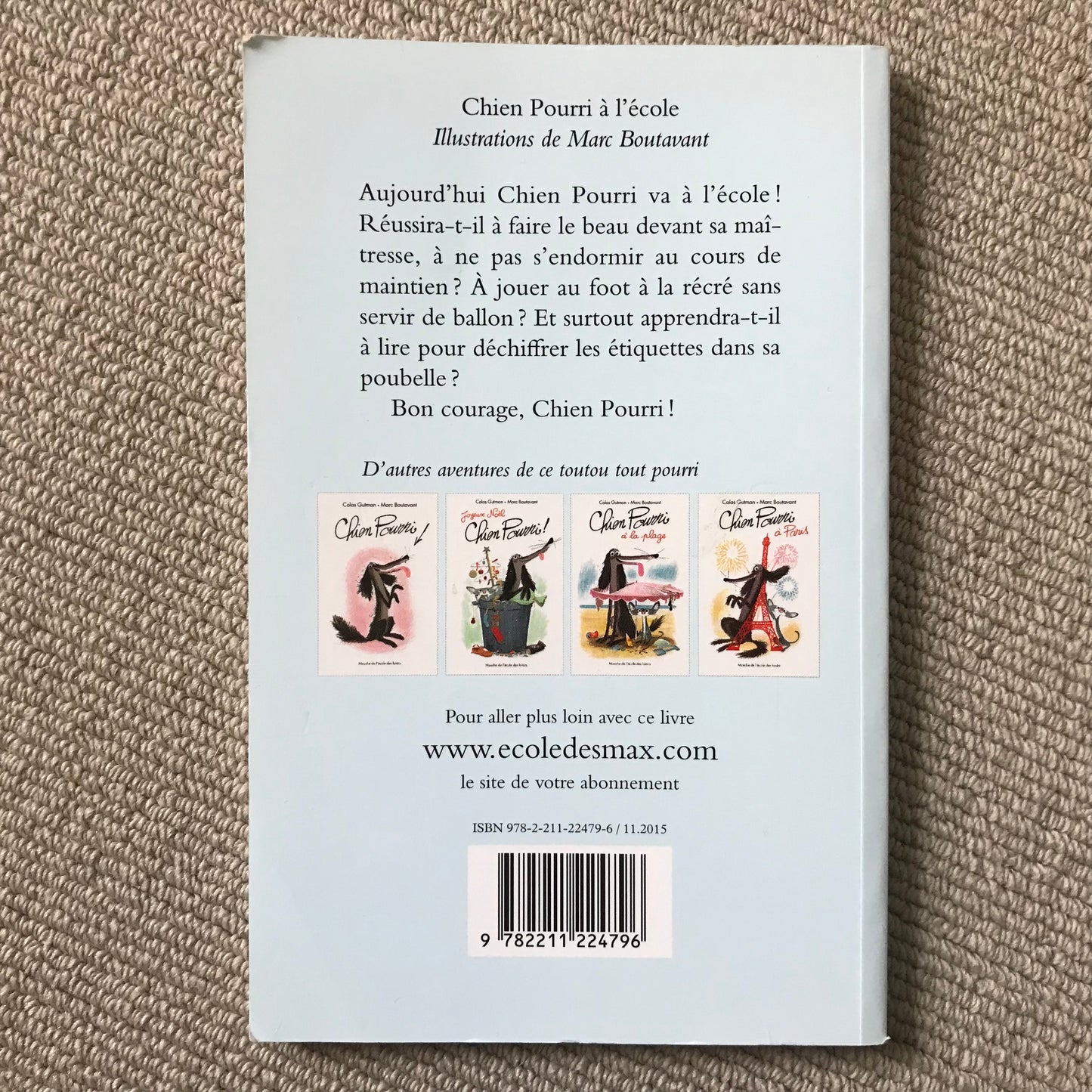 Chien Pourri à l’école - C. Gutman & M. Boutavant