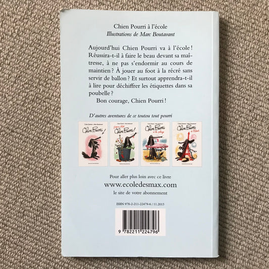 Chien Pourri à l’école - C. Gutman & M. Boutavant