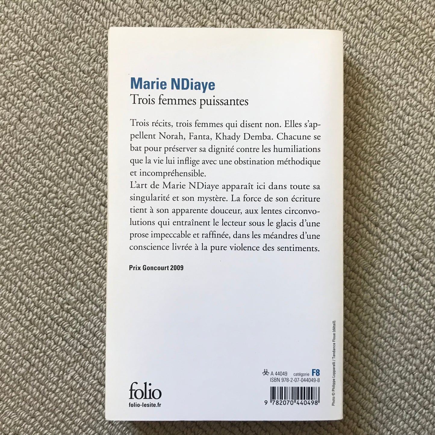 NDiaye, Marie - Trois femmes puissantes