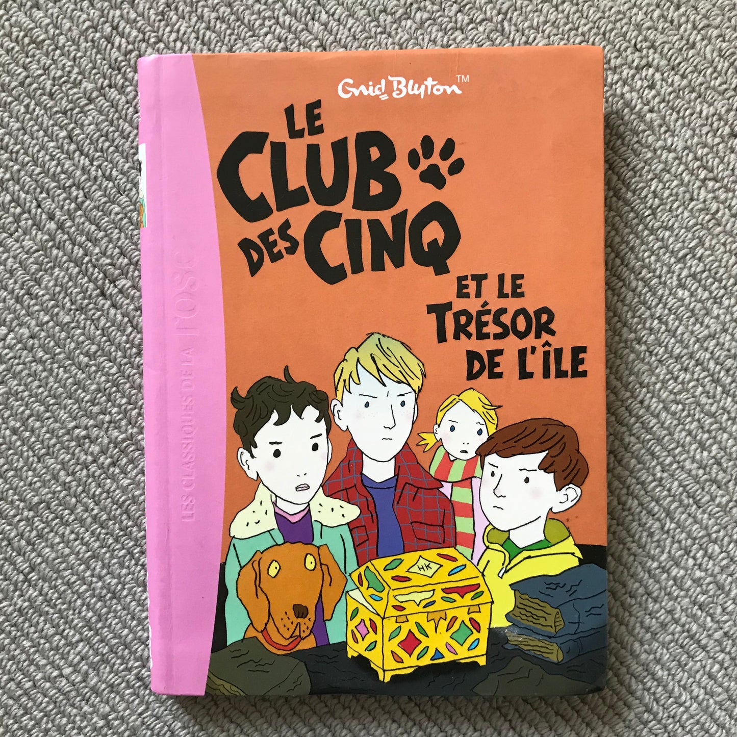 Le club et le trésor de l’île - E. Blyton