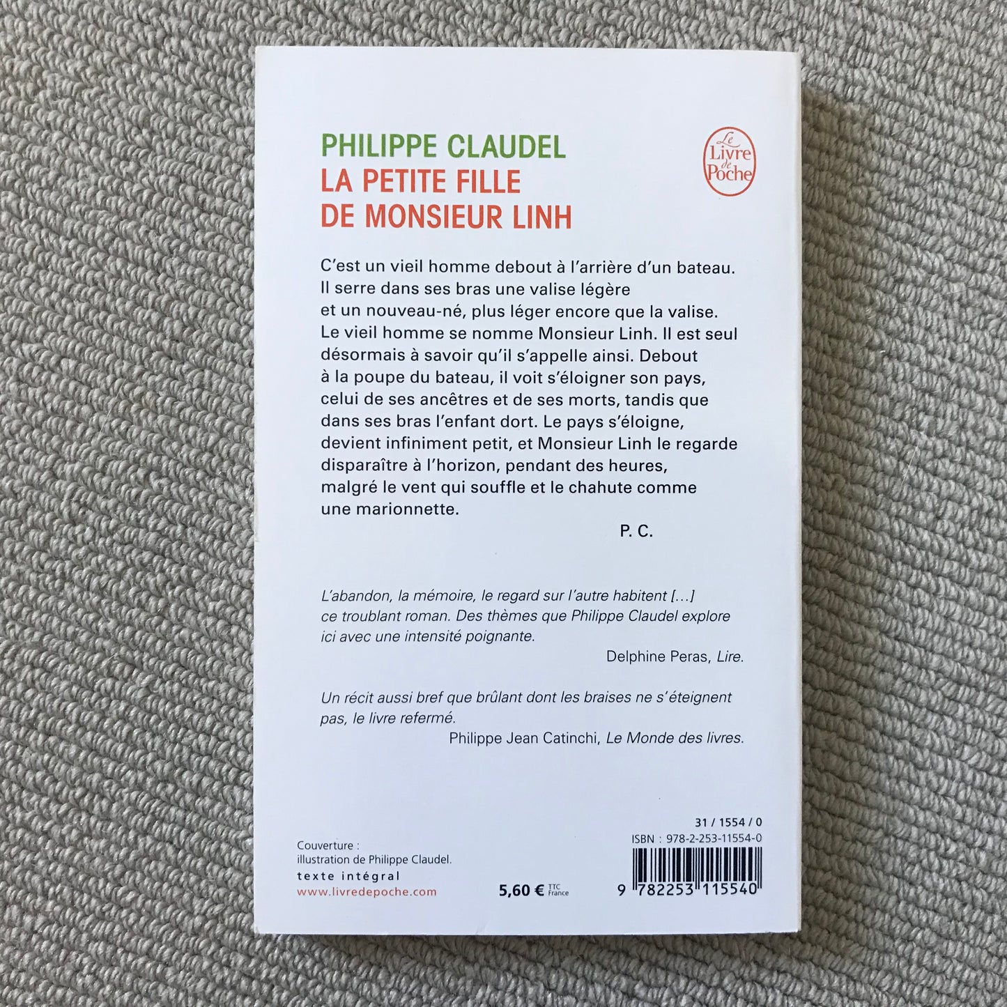 Claudel, Philippe - La petite fille de Monsieur Linh