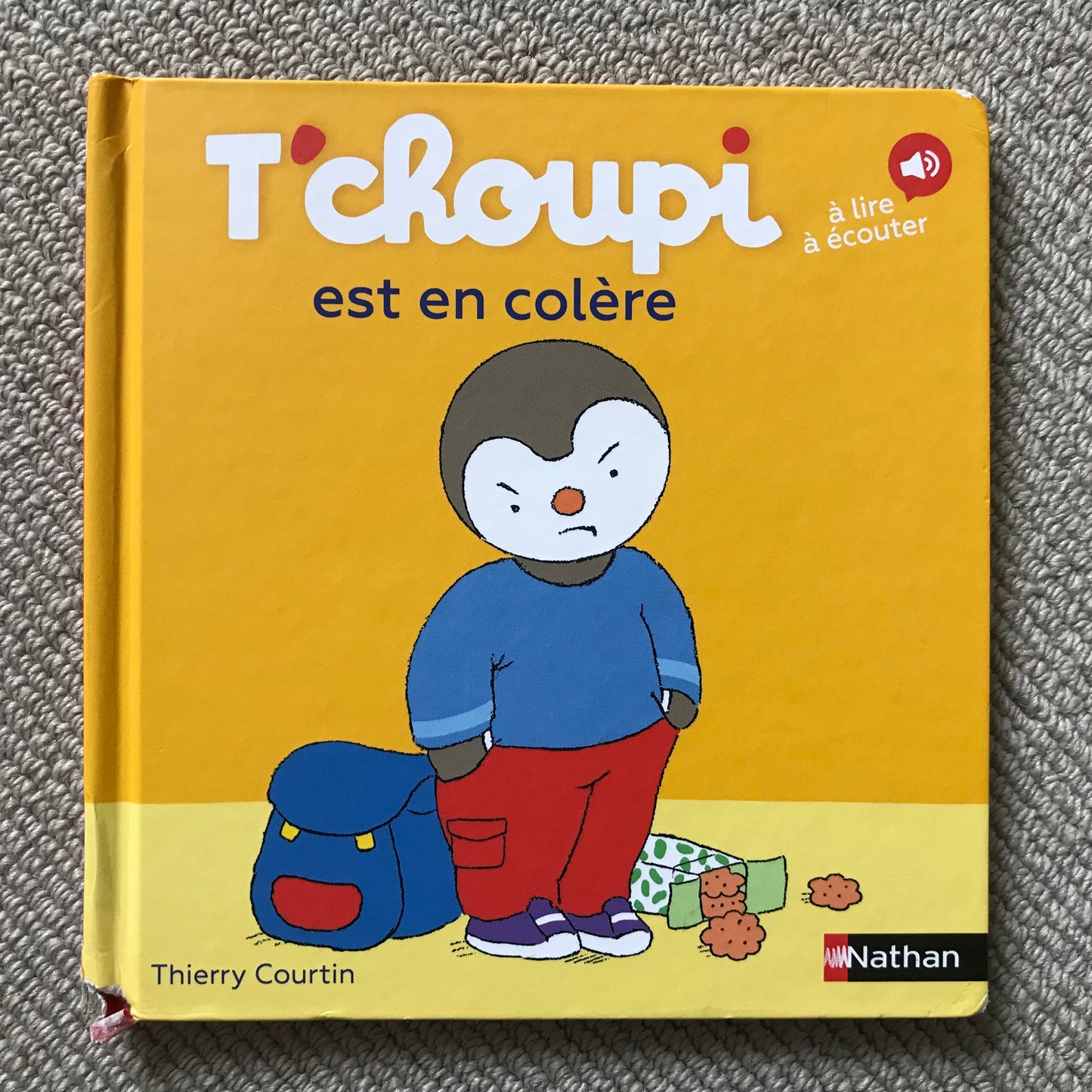 T’choupi est en colère - Courtin, Thierry