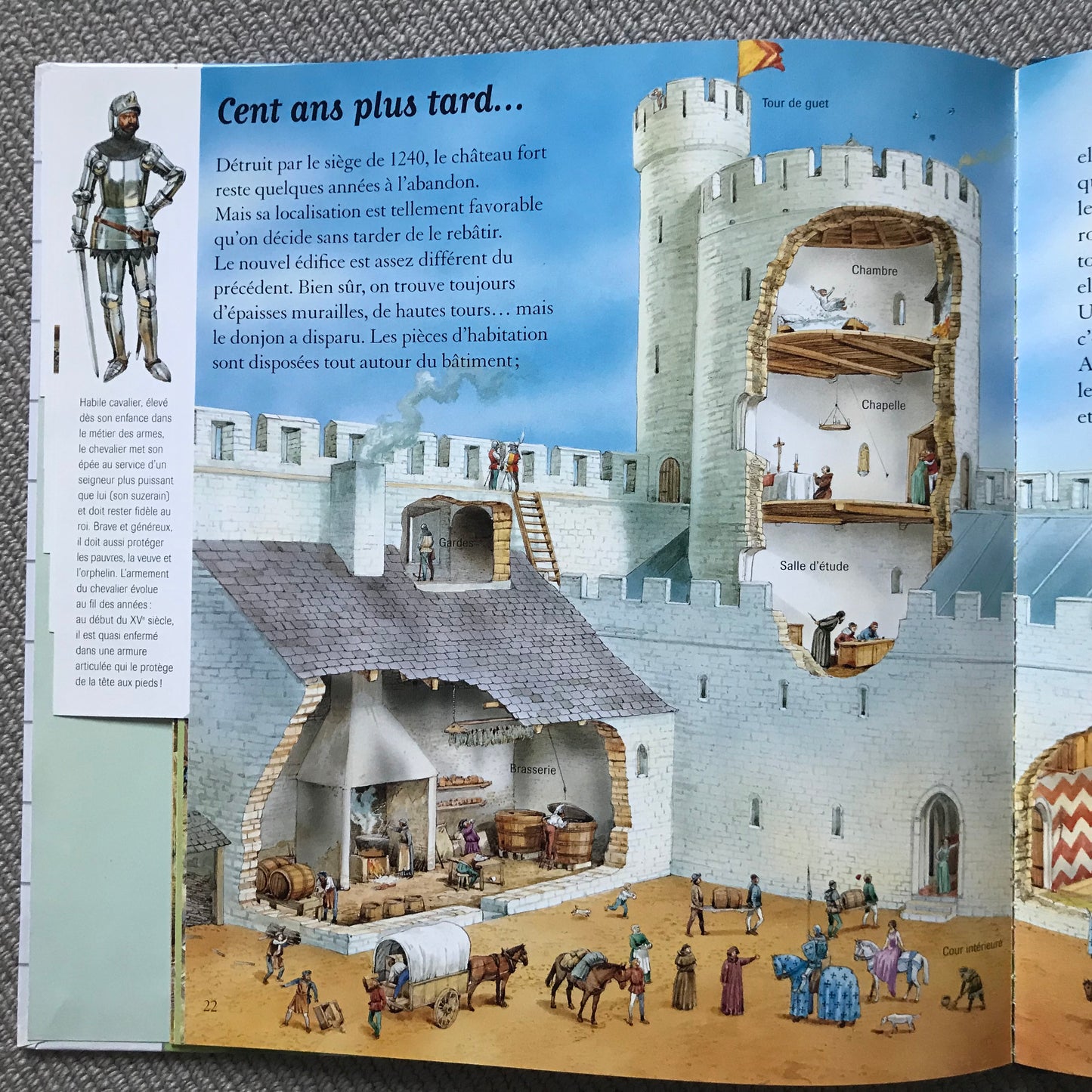 Le Château fort (albums Quelle histoire !)