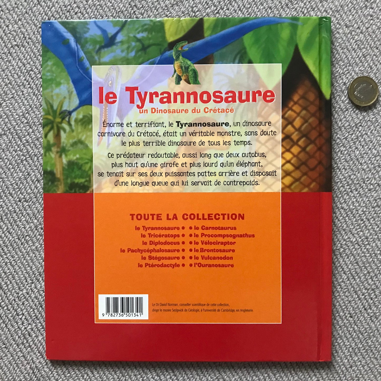 Le tyrannosaure, un dinosaure du Crétacé