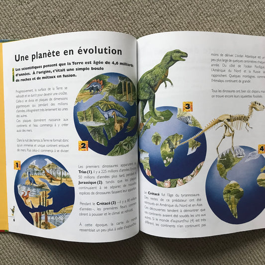 Le tyrannosaure, un dinosaure du Crétacé