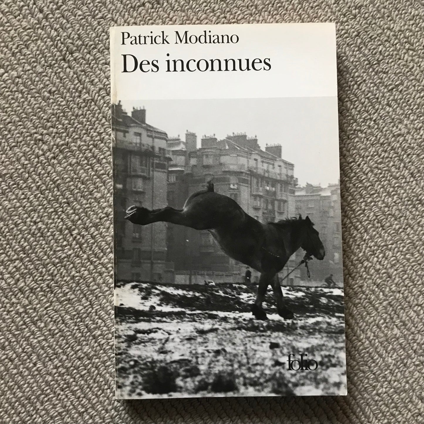 Modiano, Patrick - Des inconnues