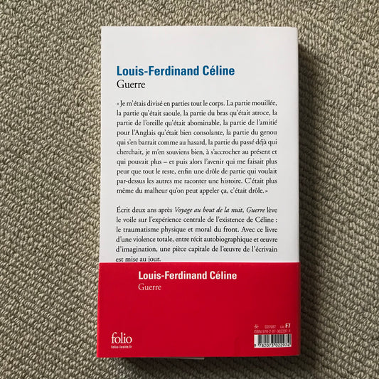 Céline, Louis-Ferdinand - Guerre