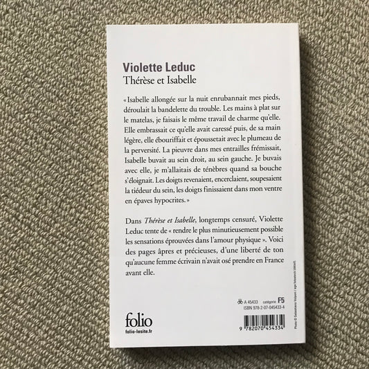 Leduc, Violette - Thérèse et Isabelle