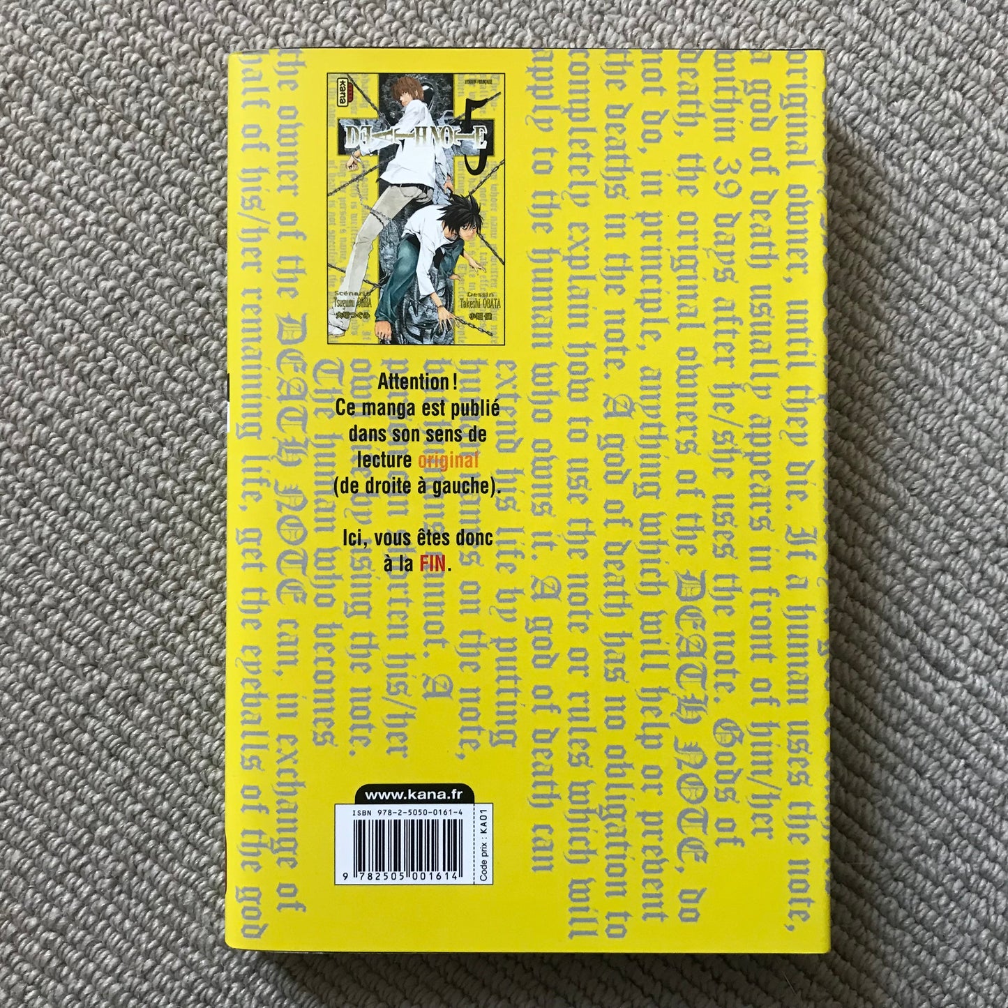 Death Note T. 05 - Tsugumi Ohba & Takeshi Obata