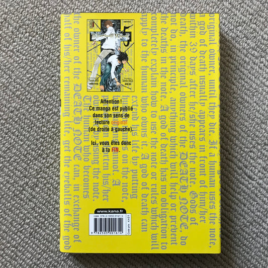 Death Note T. 05 - Tsugumi Ohba & Takeshi Obata