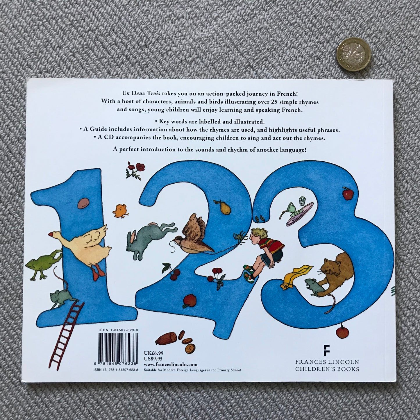 Un, Deux, Trois - First french rhymes (with CD)