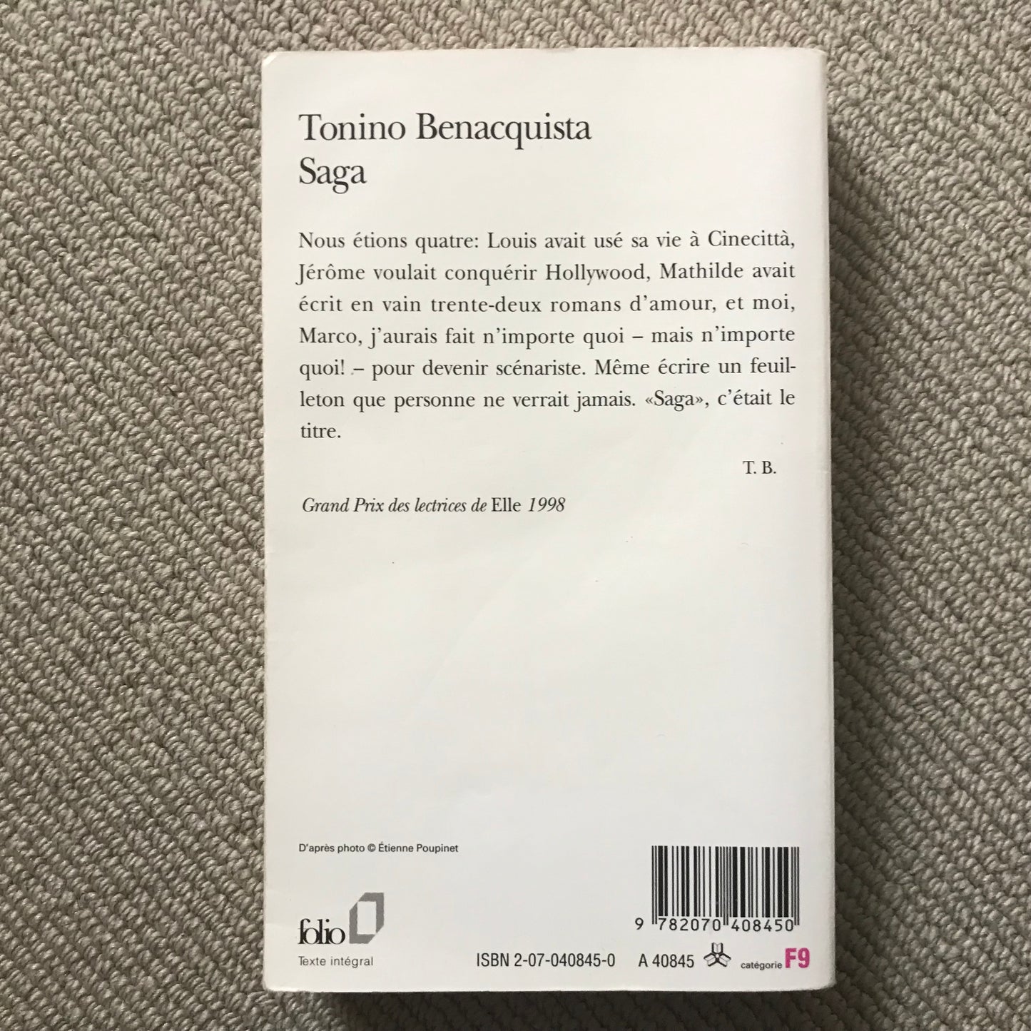 Benacquista, Tonino - Saga
