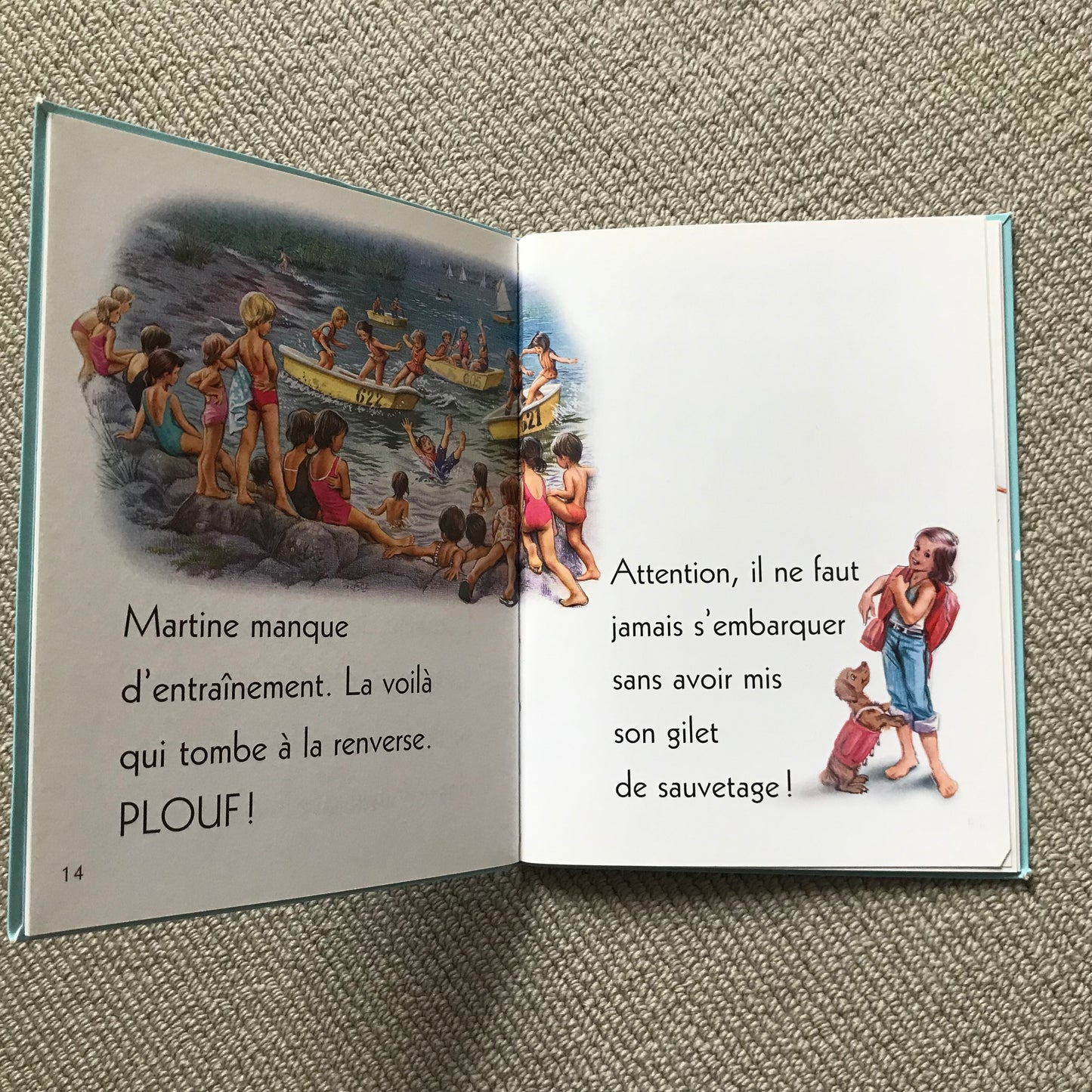 Martine fait de la voile (‘Je commence à lire’ series)