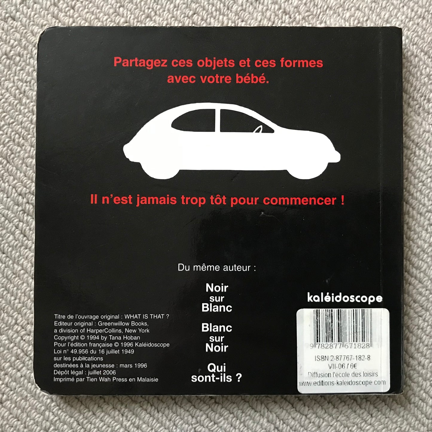 Qu’est-ce que c’est? - Tana Hoban