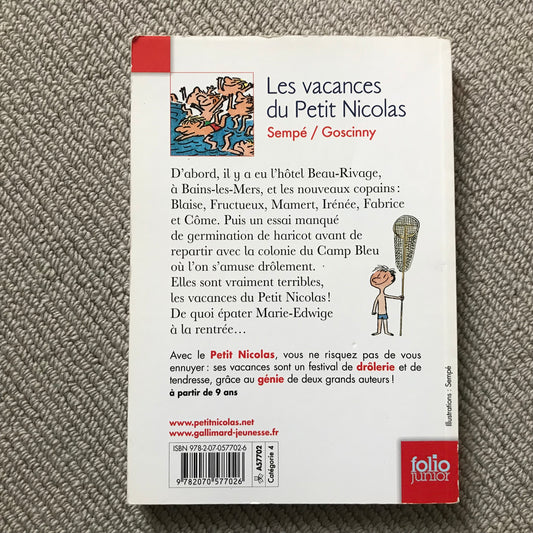 Goscinny & Sempé - Les vacances du petit Nicolas