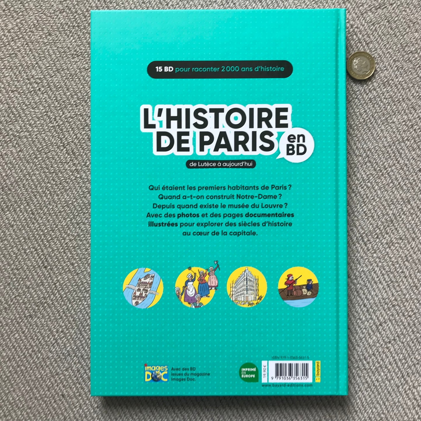 L’histoire de Paris en BD