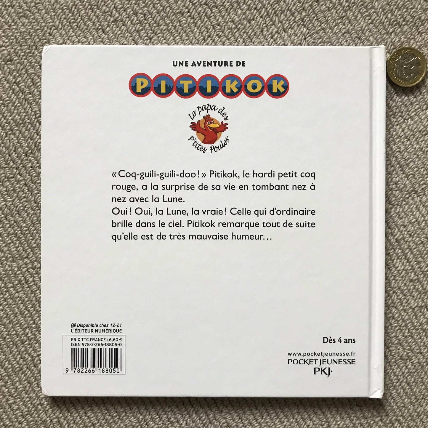 Les p’tites poules : Pitikok et la lune mal lunée - Jolibois, C. & Heinrich, C.