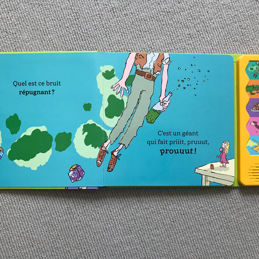 Dahl, Roald & Q. Blake - Le livre des bruits dégoûtants (livre sonore)