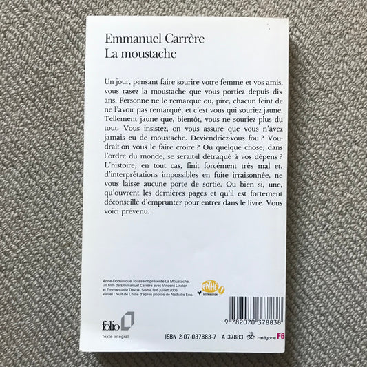 Carrère, Emmanuel - La moustache