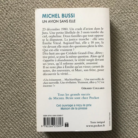 Bussi, Michel - Un avion sans elle