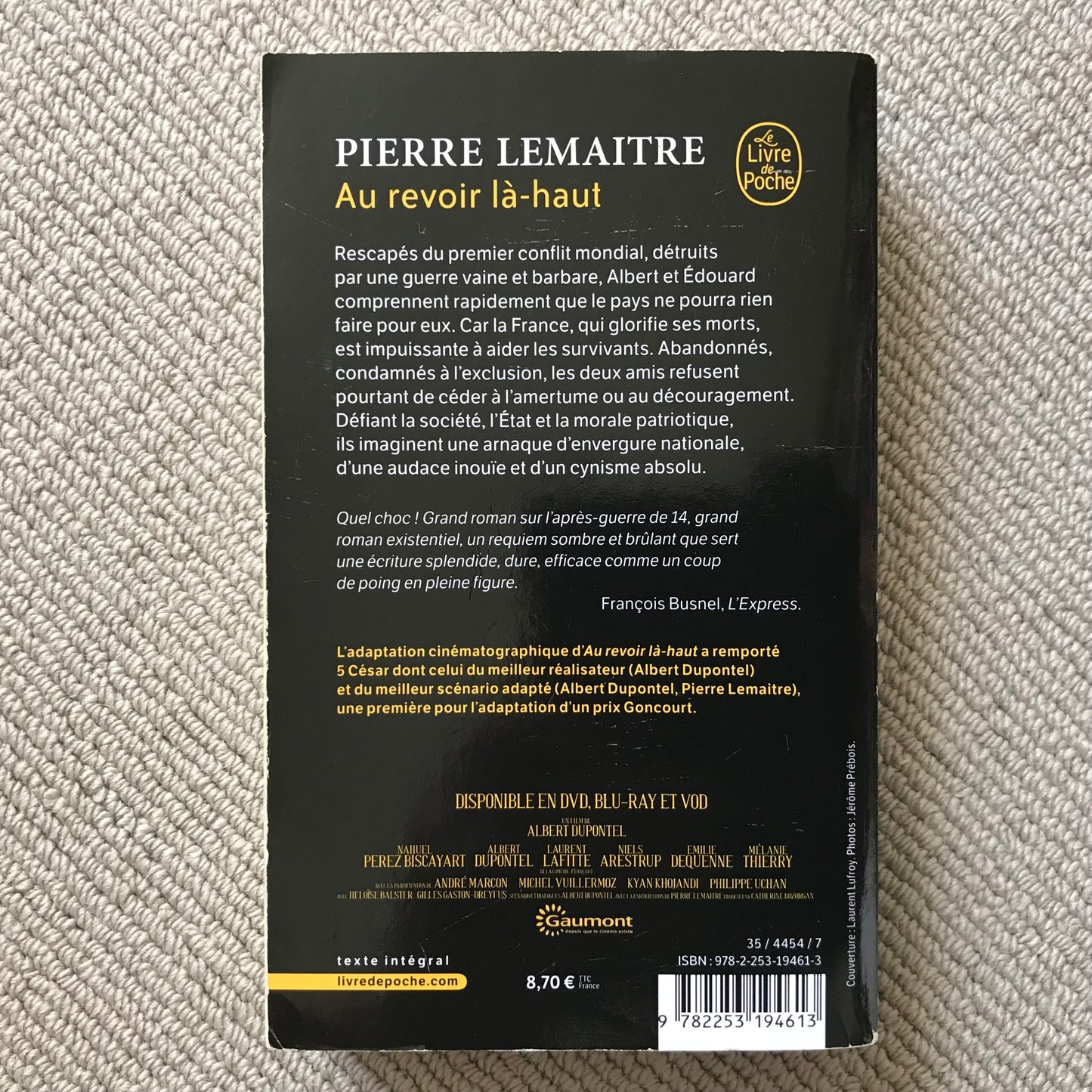 Lemaître, Pierre - Au revoir là-haut