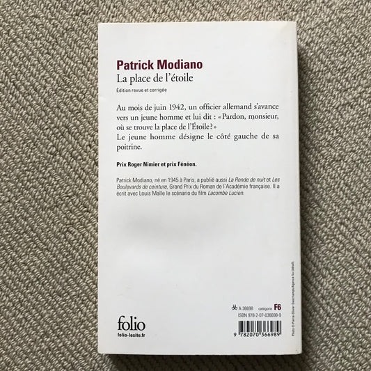 Modiano, Patrick - La place de l’étoile